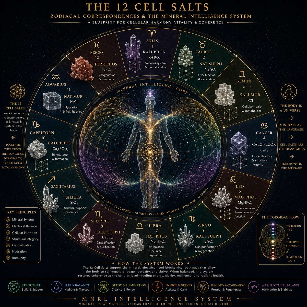 The 12 Cell Salts Explained: The Body's Mineral Language